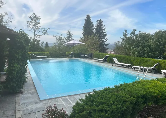 Alba View Apartment With Pool